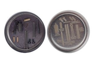 Rise Armament AR-15 Parts Kit with spare components and a magnetic case